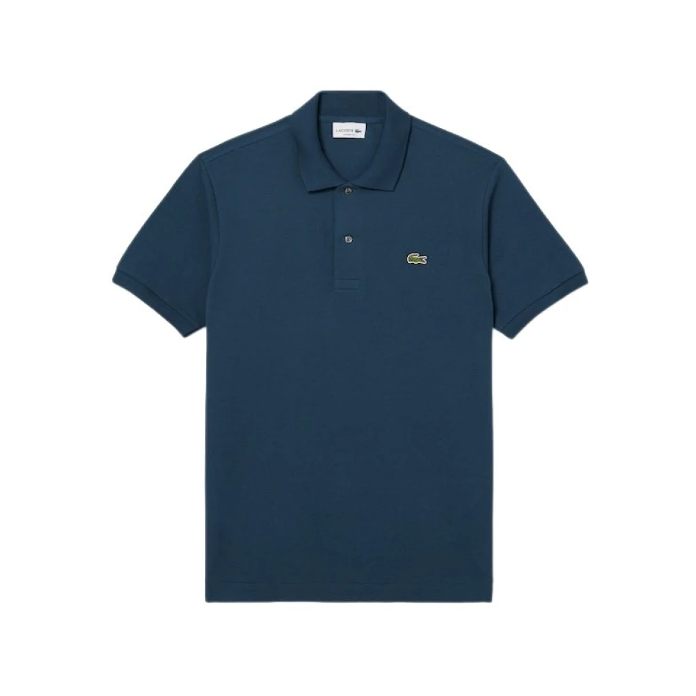 Lacoste Men's Blue Classic Cotton Polo Shirt