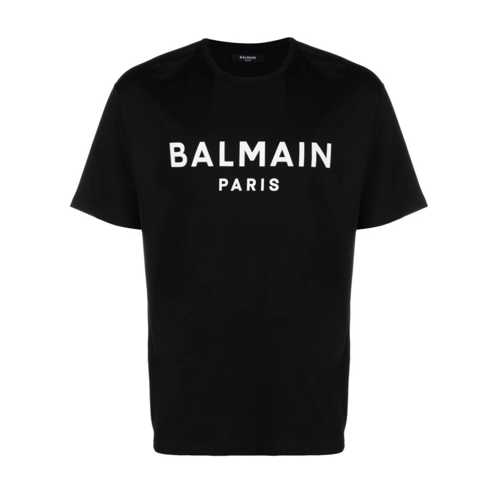 Balmain - Tops > T-Shirts - Black - Balmain - Modalova