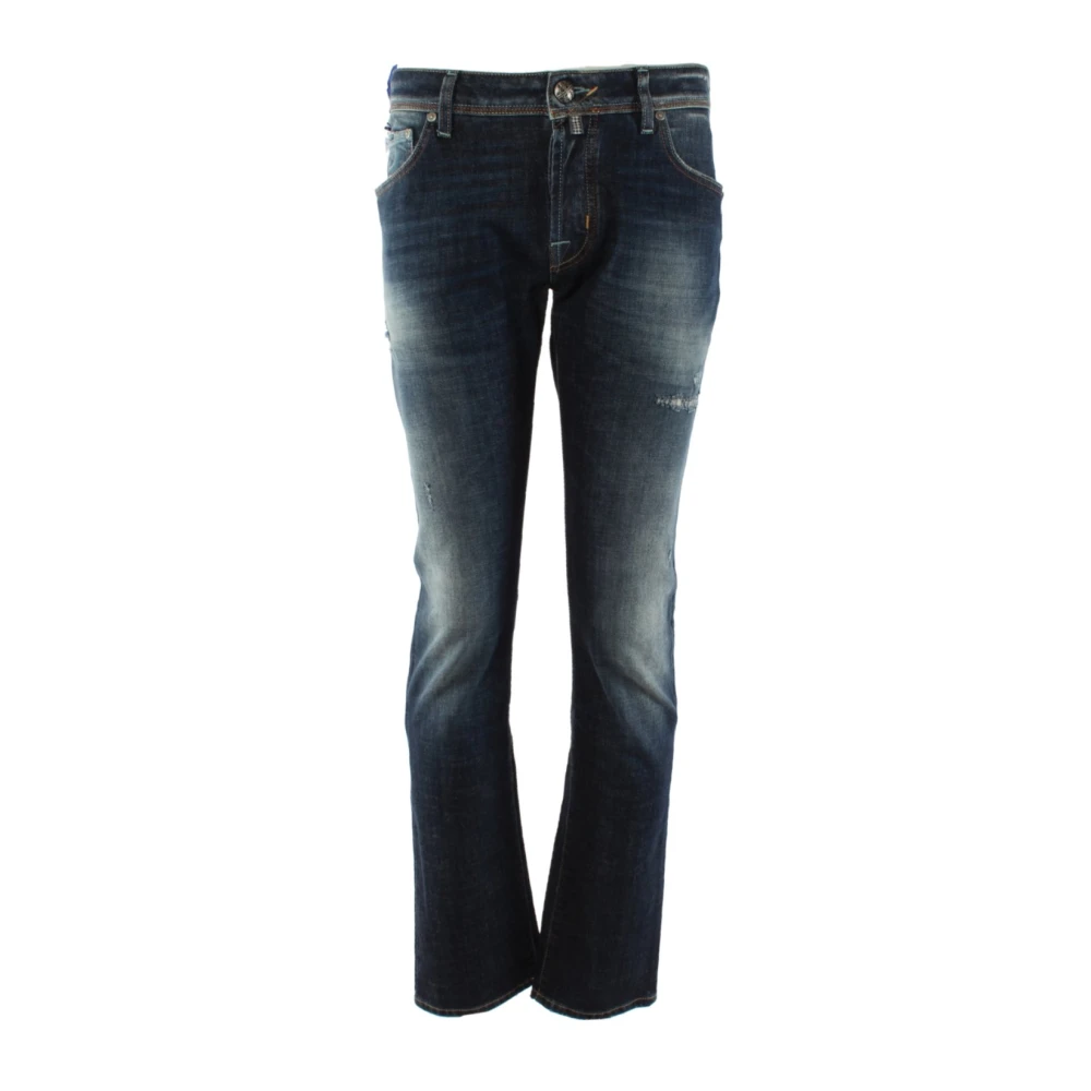 Jacob Cohën Blå Nick Slim Jeans
