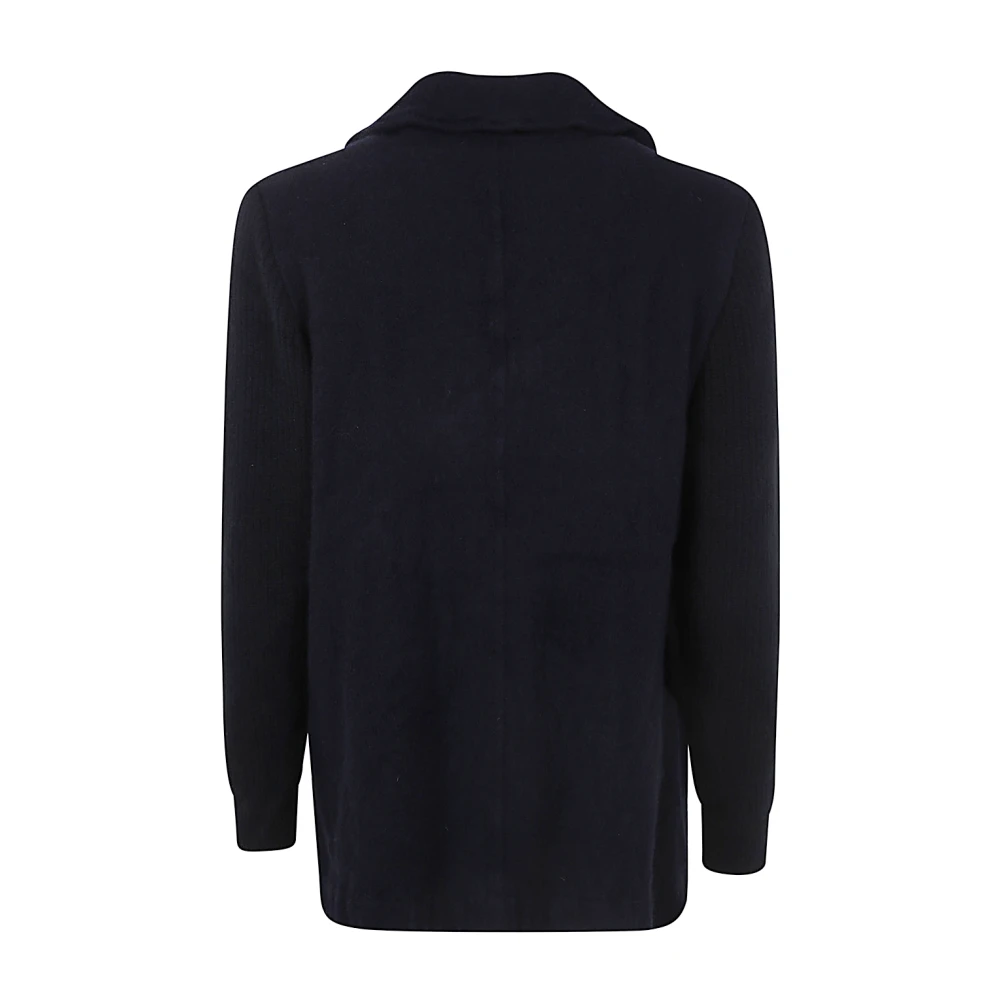Comme des Garçons Navy Geweven Herenjas Blue Heren