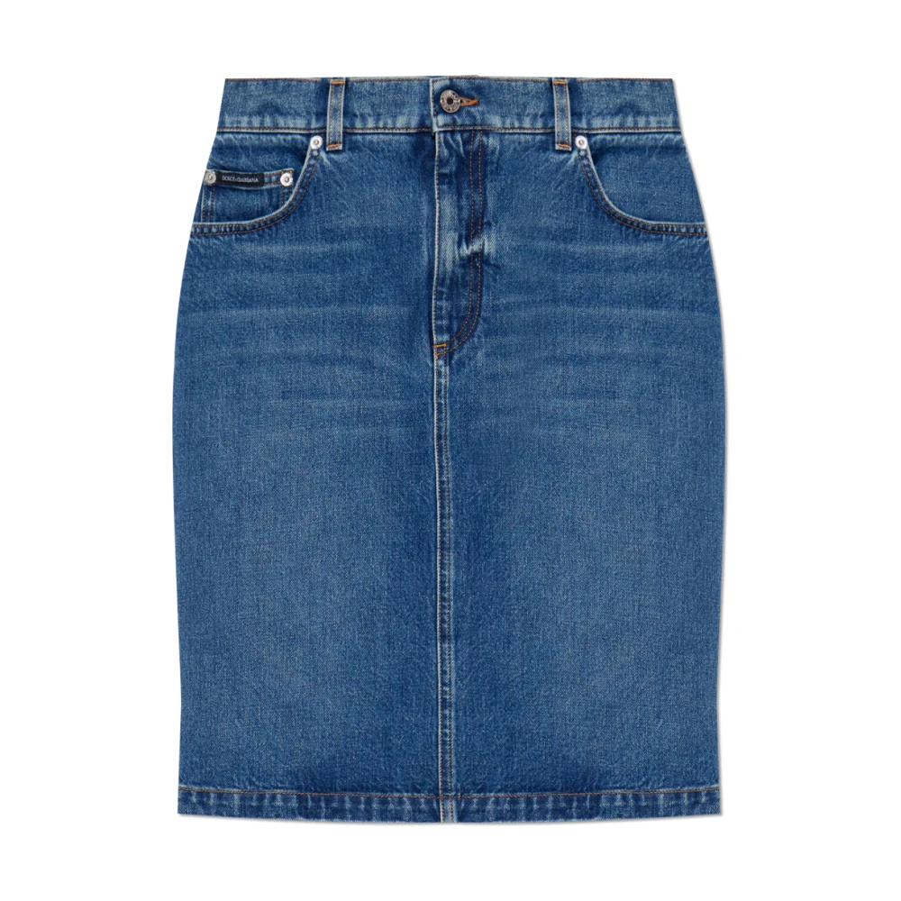 Dolce & Gabbana Damen Blau Röcke, Xsgröße: