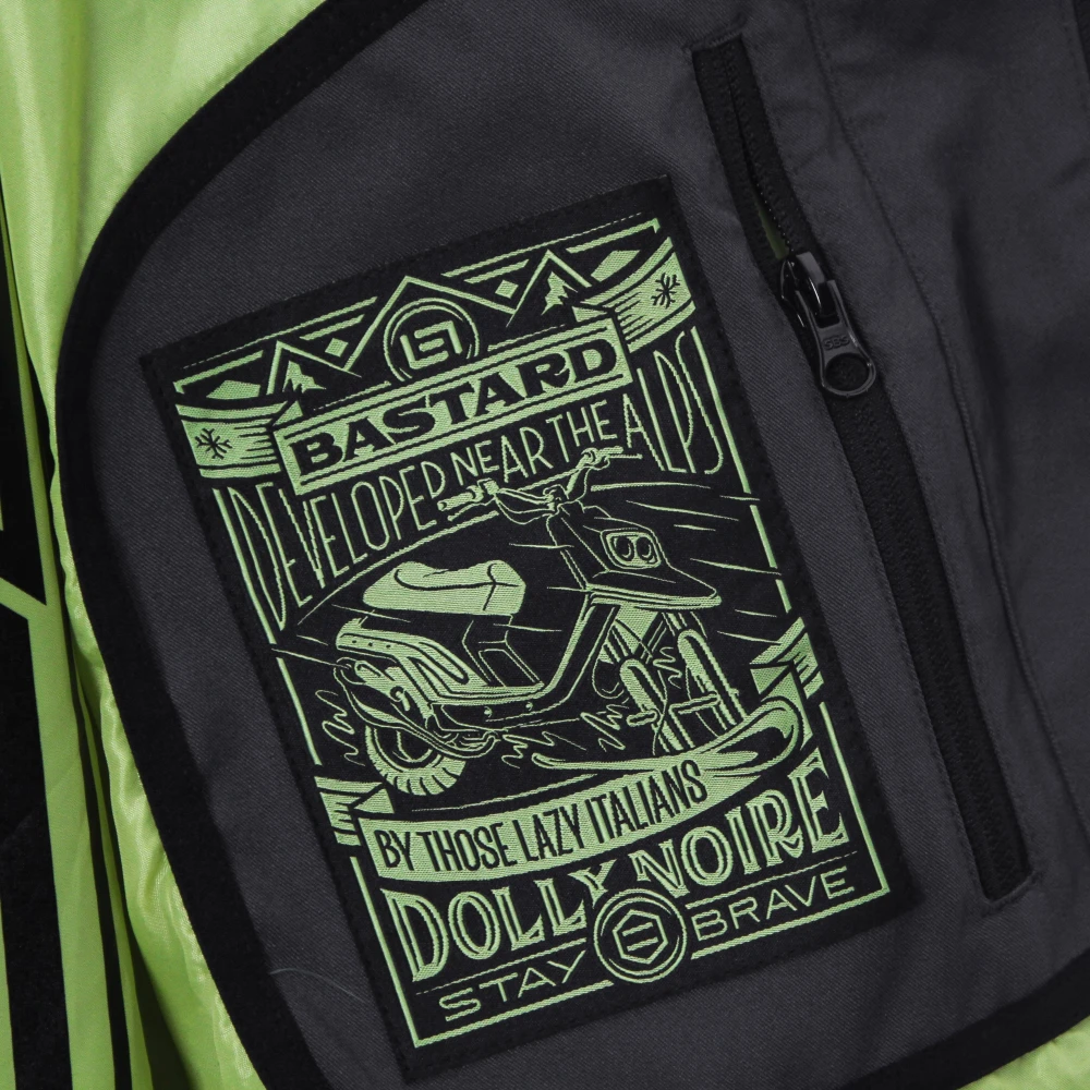 Dolly Noire Storm City Jacket X Petroleum Green Heren