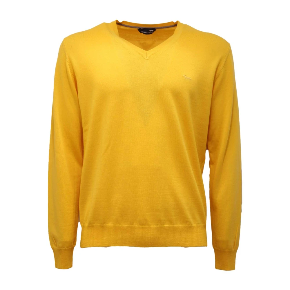 Knitwear > V-neck Knitwear - - Harmont & Blaine - Modalova
