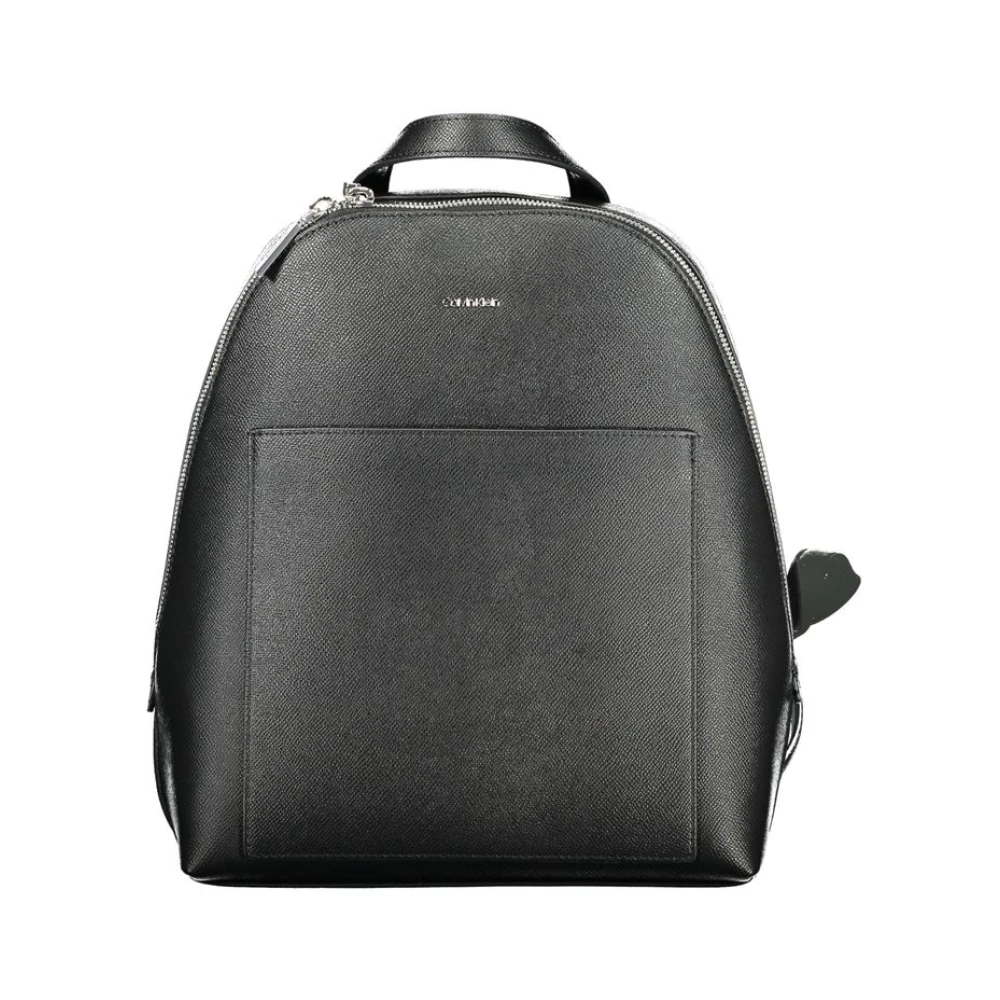 Calvin Klein Women's Black Backpacks, One Size, Polyethylene Backpack