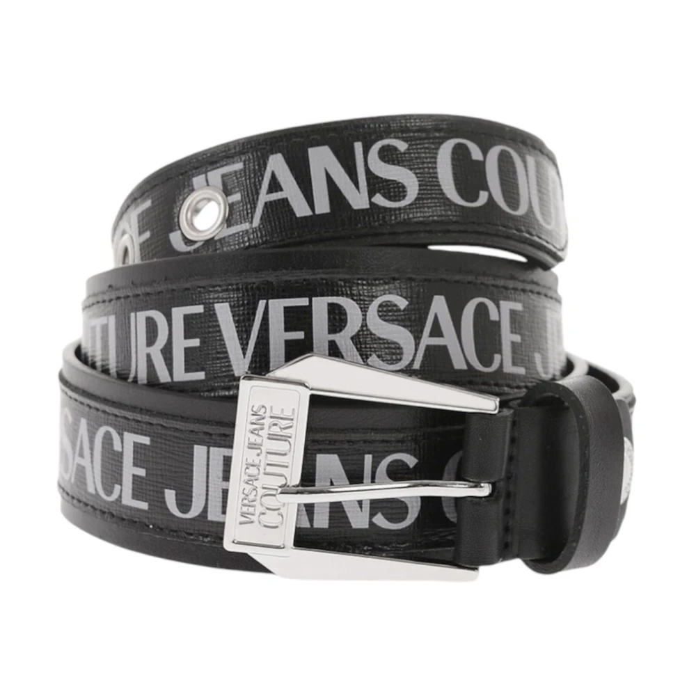 Versace Jeans Couture Black Belts By 74Ya6f03zp243pv3 - Male - Belts - 95 Cm - Accessories