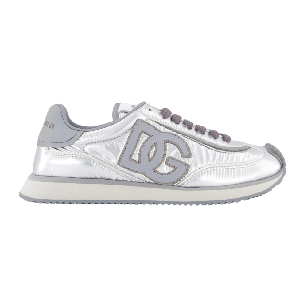 Dolce & Gabbana Mujer Gris - Zapatillas Bajas Cojín - Shoes - 39 Eu - Zapatillas Bajas Cojín