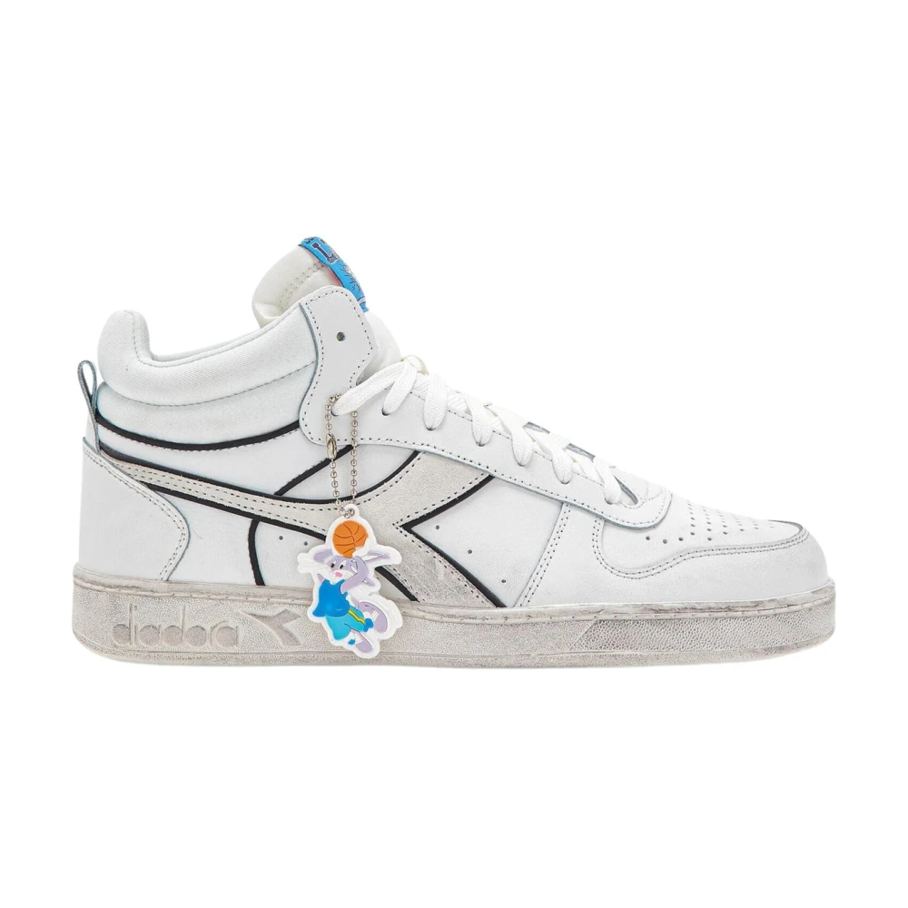 Diadora Men's White Vintage Bunny Trainers - Sneakers - 12 Uk - Shoes