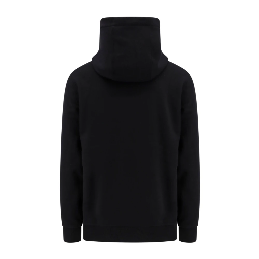 Burberry Katoenen sweatshirt met frontlogo Black Heren