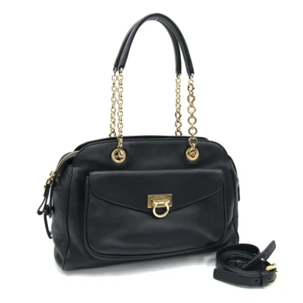 Pre-owned > Pre-owned Bags > Pre-owned Shoulder Bags - - Salvatore Ferragamo Pre-owned - Modalova