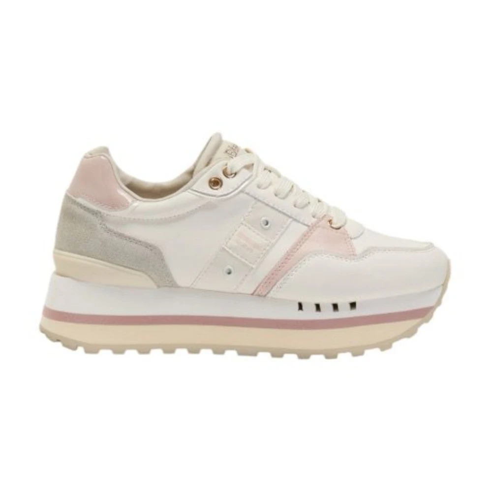 Blauer Women's Beige Low Top Trainers Nude - Sneakers - 6 Uk - Shoes