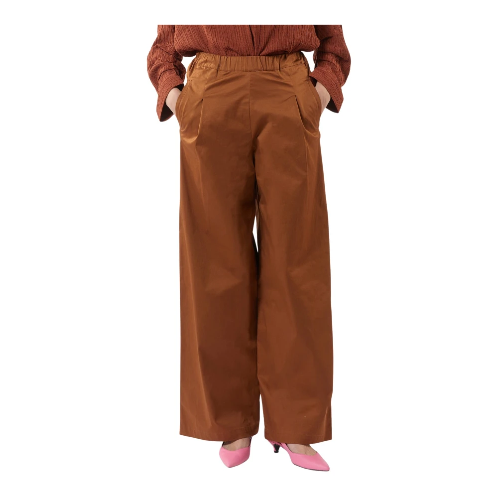 Trousers > Wide Trousers - - Silvian Heach - Modalova