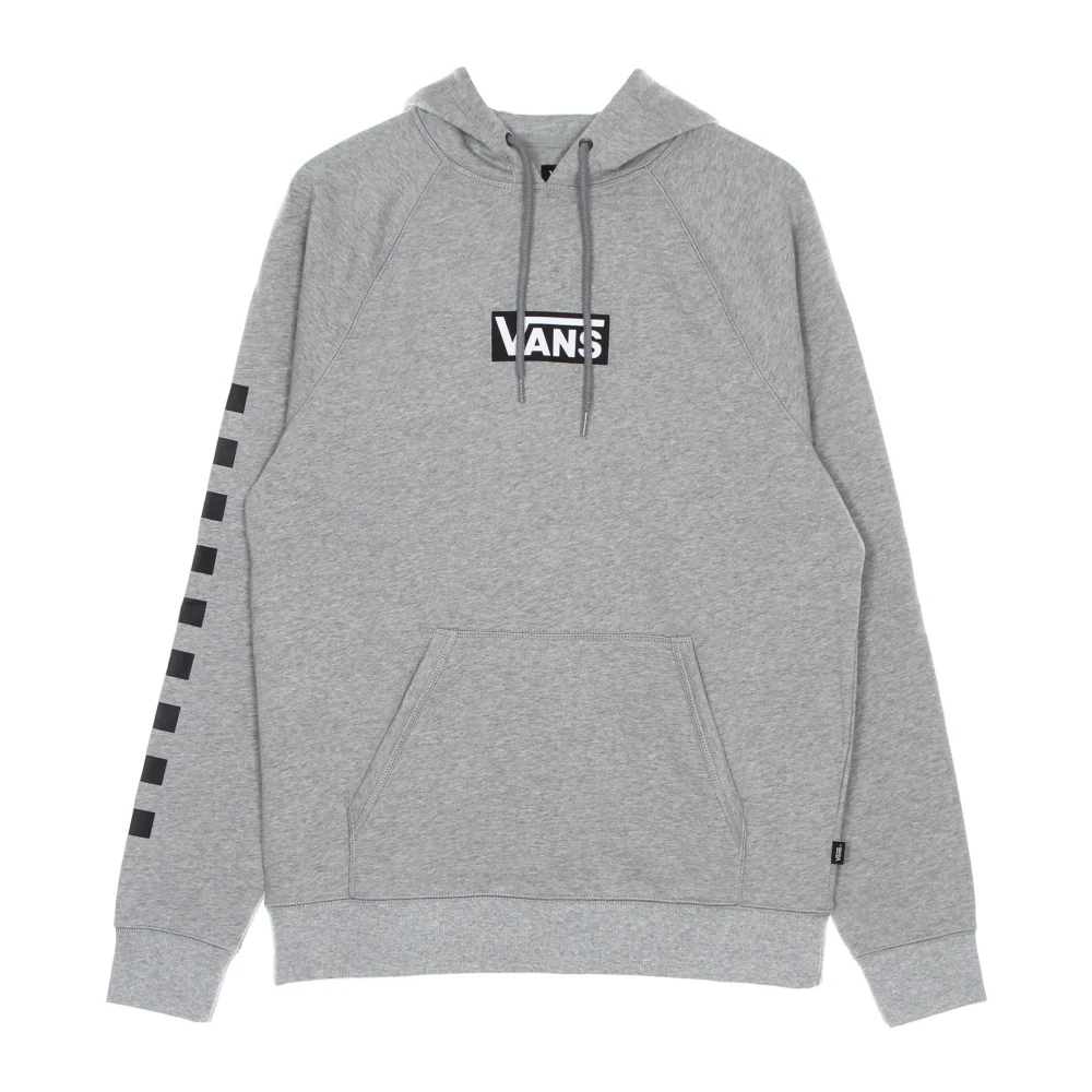 Vans Rutig Hoodie Cement Heather Gray, Herr