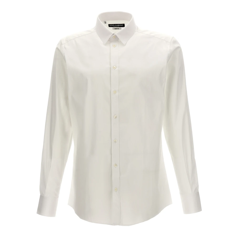 Dolce & Gabbana Men's White Formal Shirts, L, Shirts