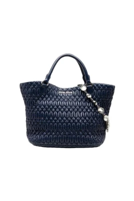 Pre-owned Quilted Satchel