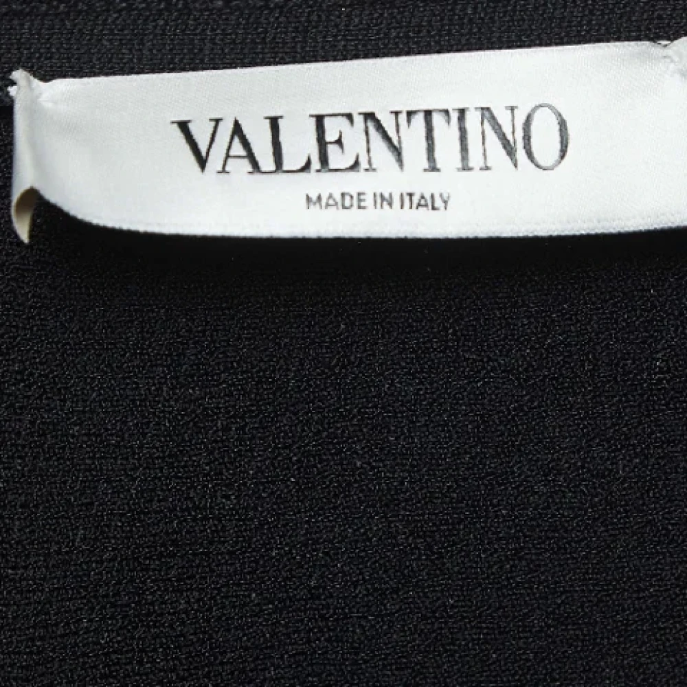 Valentino Vintage Pre-owned Knit dresses Black Dames