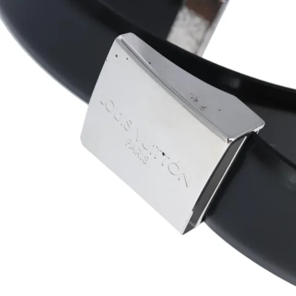 Louis Vuitton Vintage Pre-owned Leather belts Black Dames