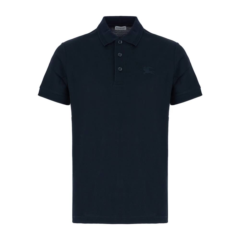 Burberry Klassiek Polo Shirt voor Mannen Blue Heren