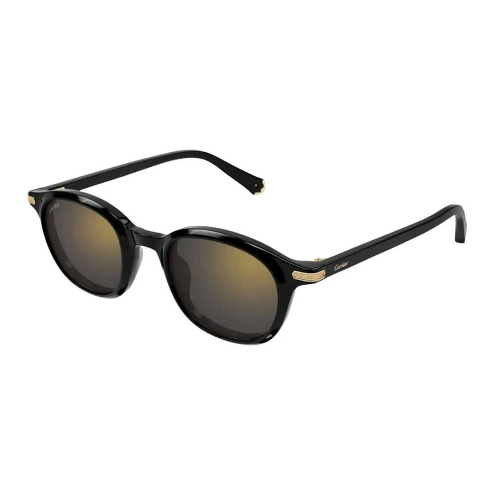 Cartier Unisex Black Sunglasses, 49 Mm, Ct0584s 001 Sunglasses
