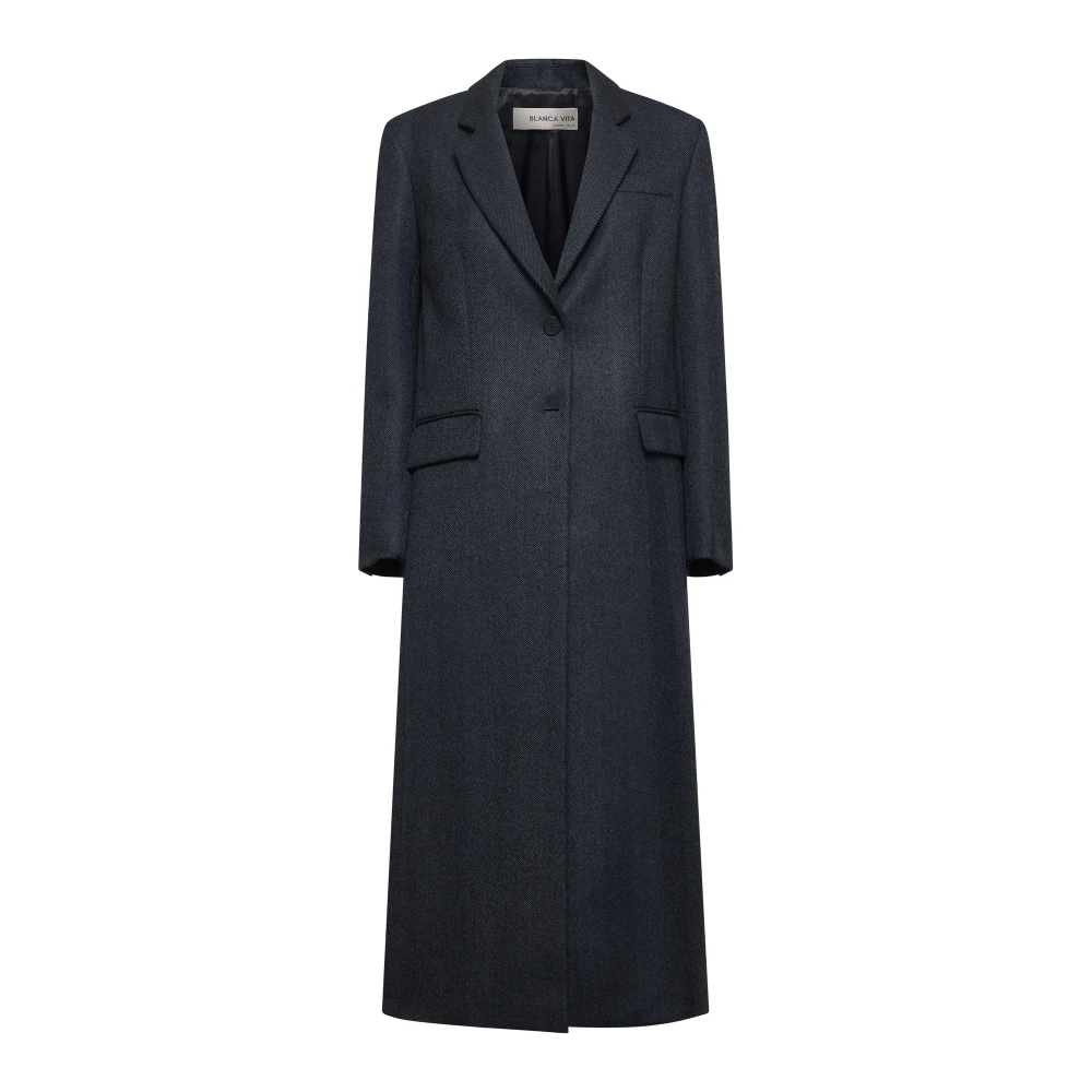 Blanca Vita Antraciet Winterjas Gray Dames