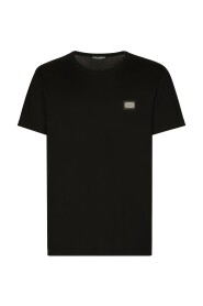 T-shirt med märkesmärke