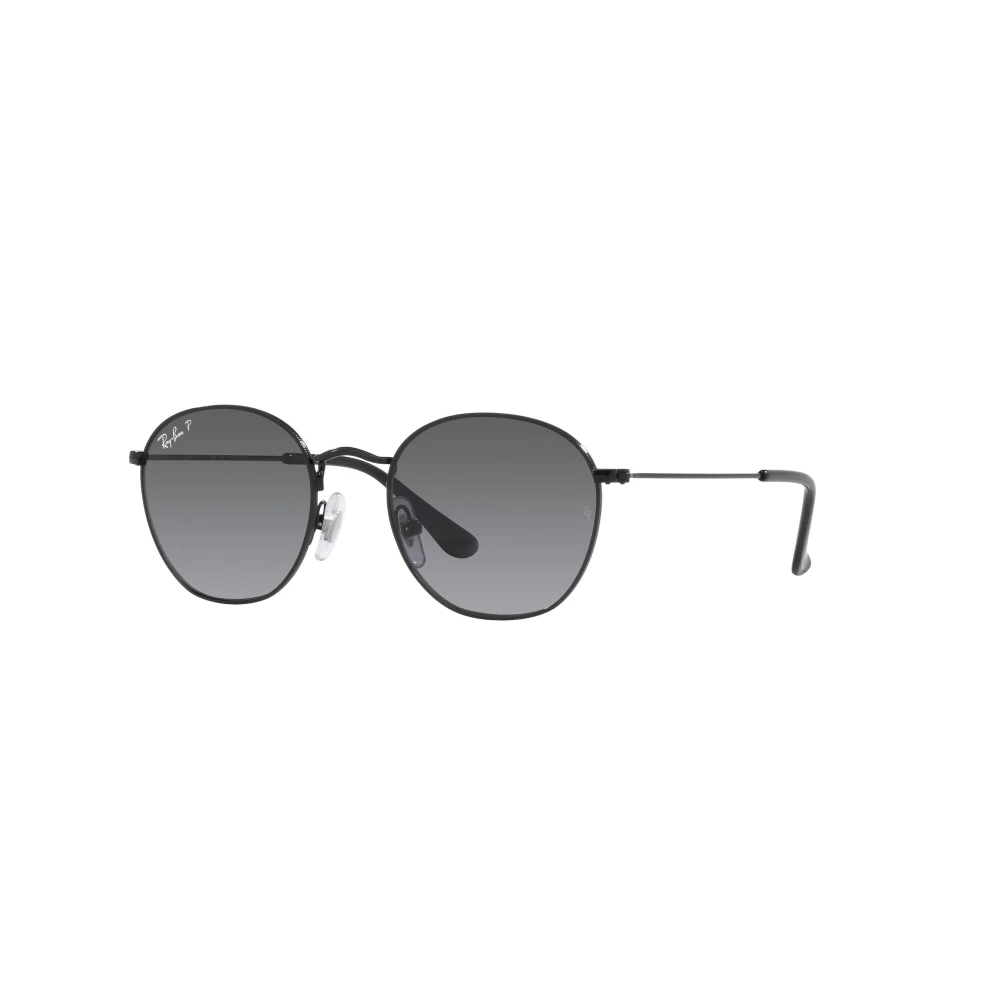 Ray-Ban Unisex Black/Grey Junior Polarized Sunglasses