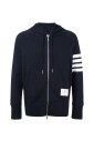 sweat-a-capuche-zippe-4-bar-bleu-fonce