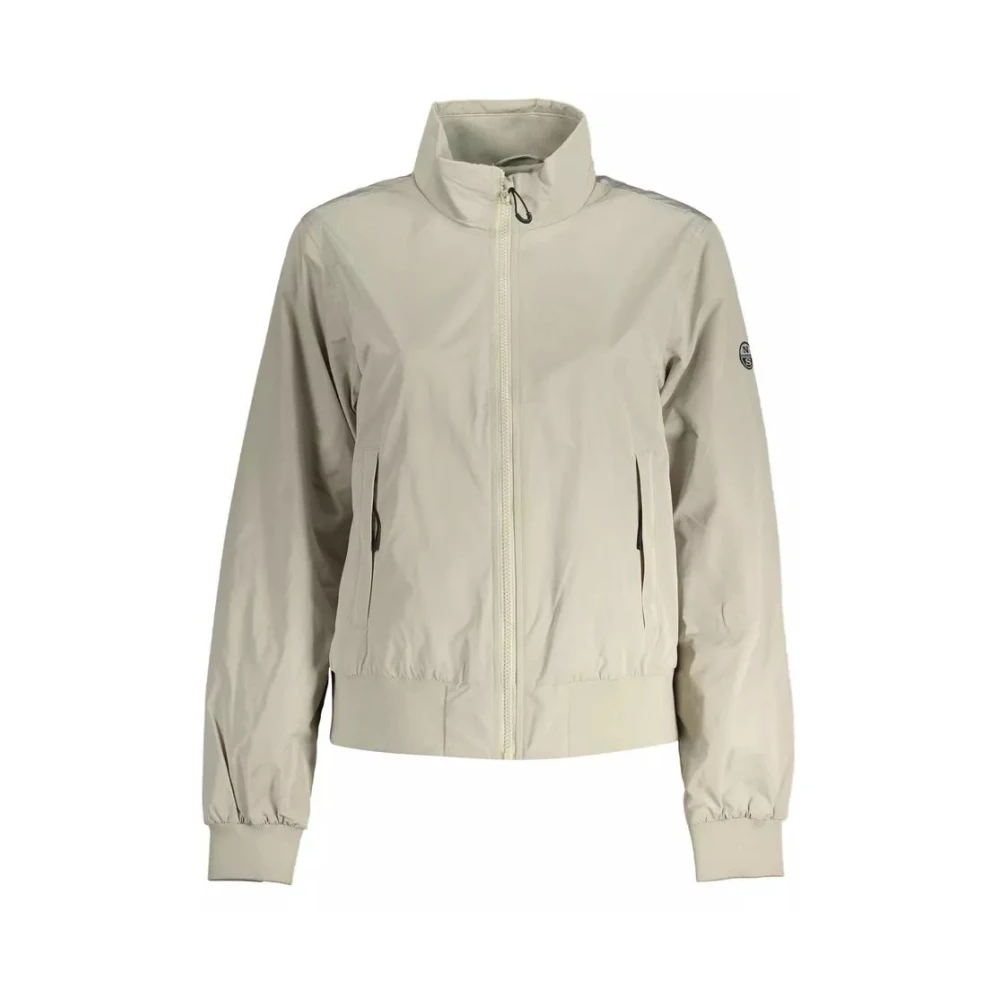 North Sails Women's Gray Light Jackets, L, Polyester Jackets Coat