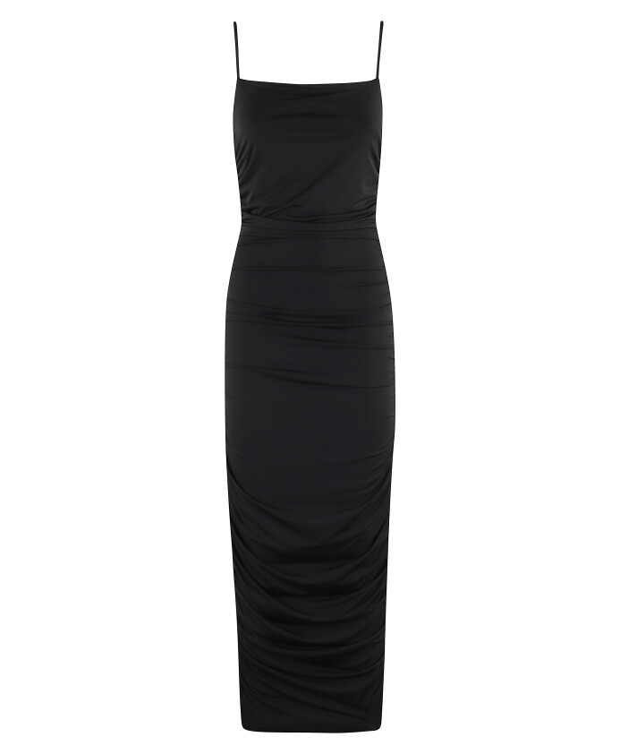 robe-midi-noire-ajustee