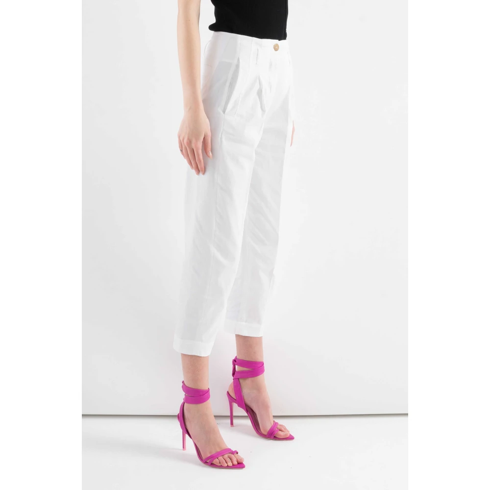 Tela Casual Ritsbroek White Dames