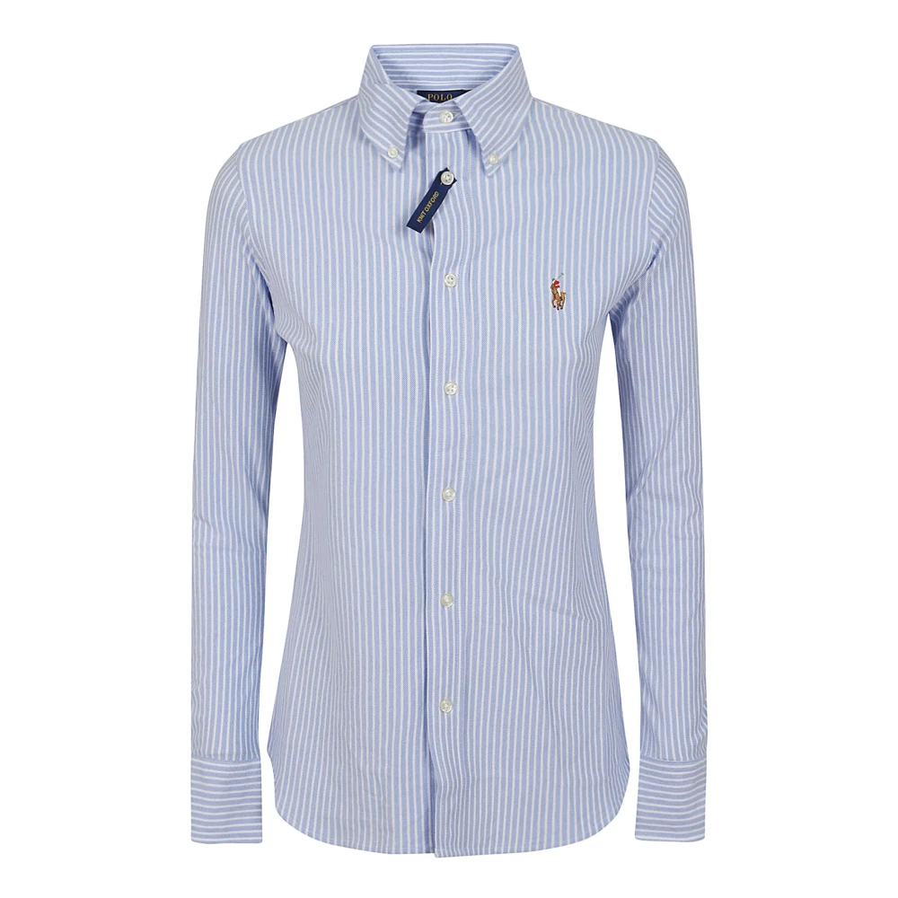 Polo Ralph Lauren Women's Blue Classic Cotton Shirt