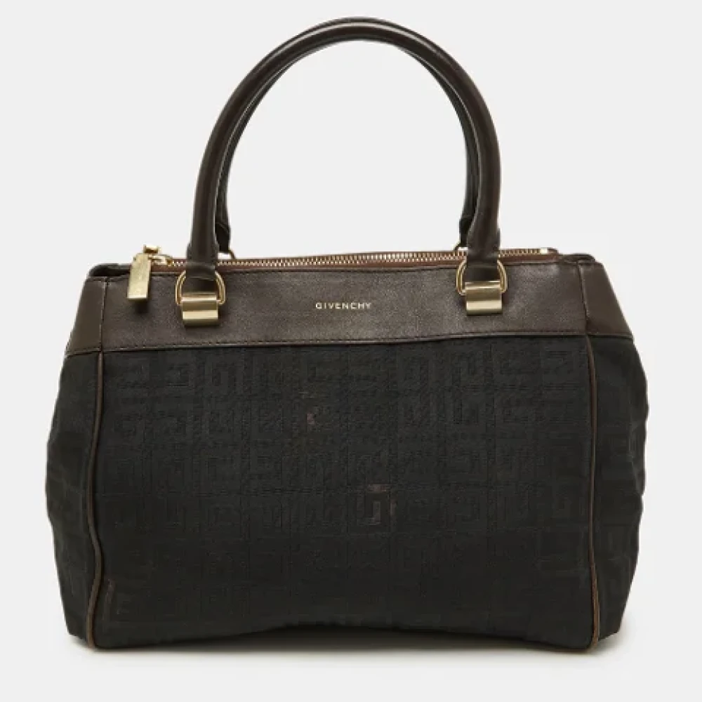 Givenchy Pre-owned Leather totes Brown Dames
