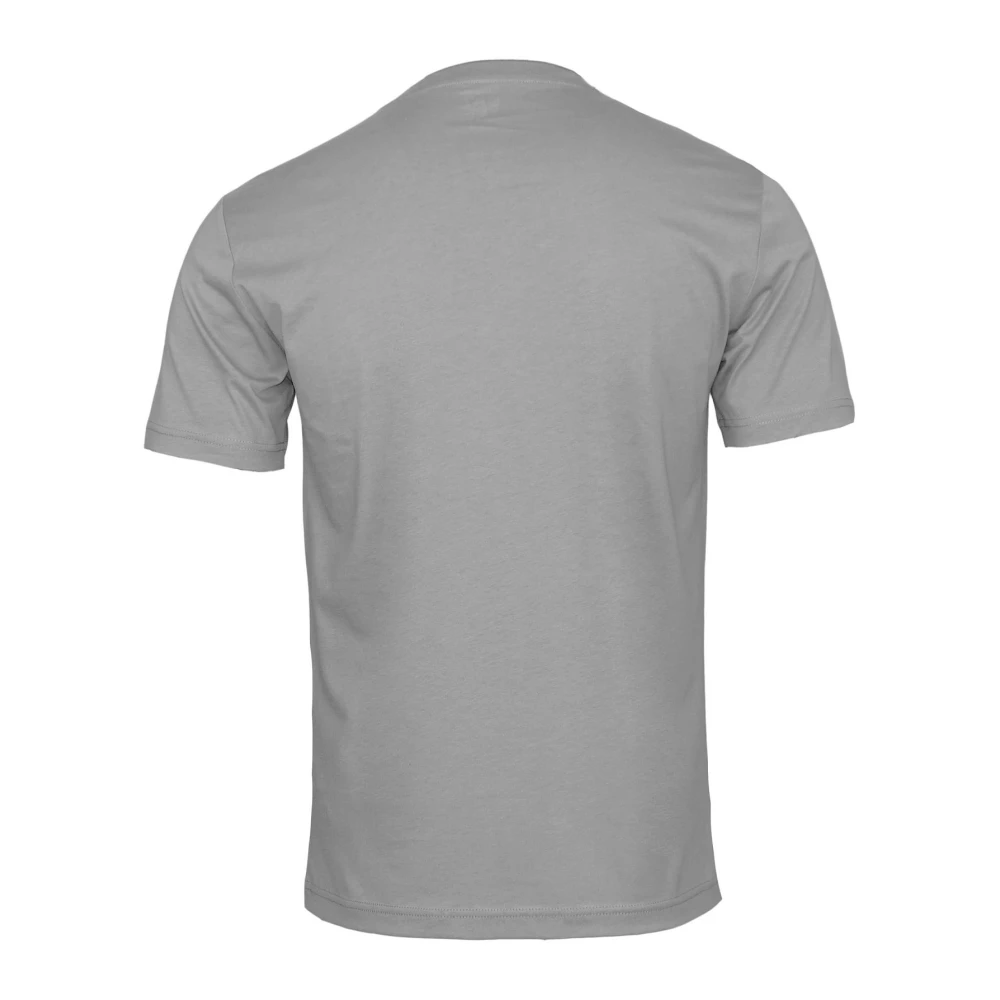 Emporio Armani EA7 Sportief Elegant Crew-Neck T-Shirt Gray Heren