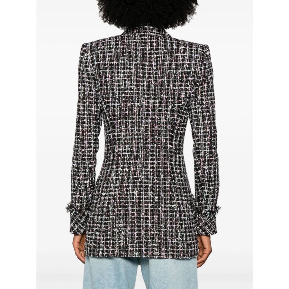 Balmain Zwart dameskleding Aw24 Black Dames