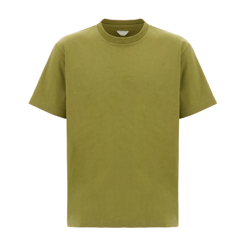 Bottega Veneta T-Shirts Green Heren