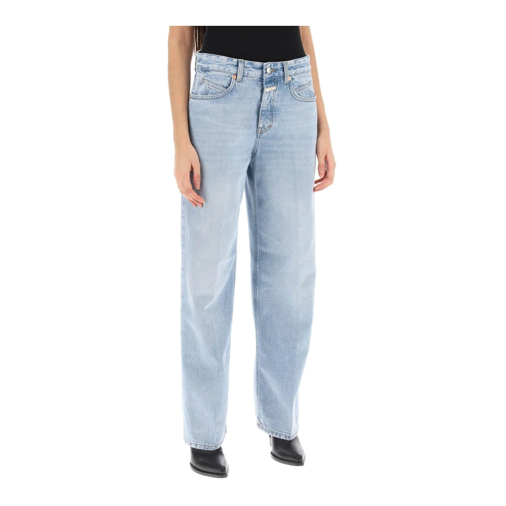 closed Loose-fit Jeans Blue Dames