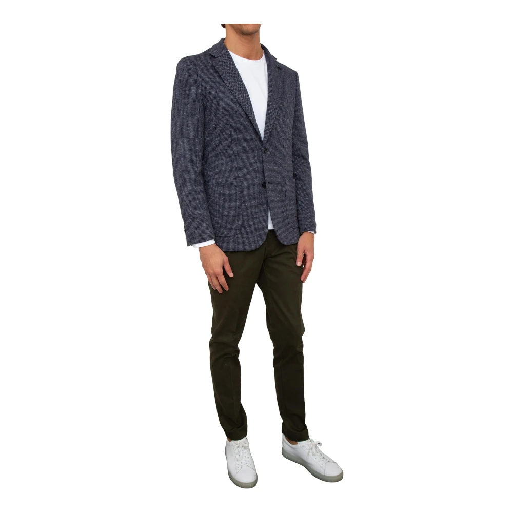 Liu Jo Blauwe Jas voor Stijlvolle Look Blue Heren