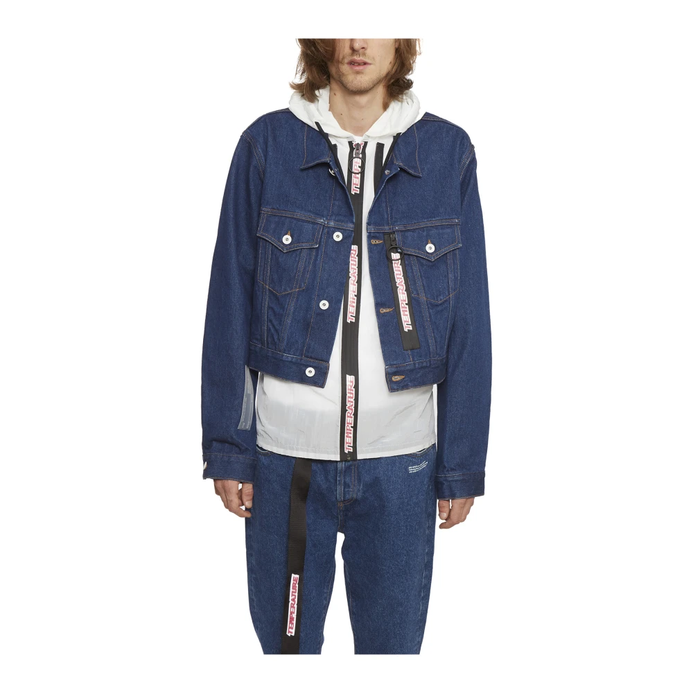 Jackets > Denim Jackets - - Off White - Modalova
