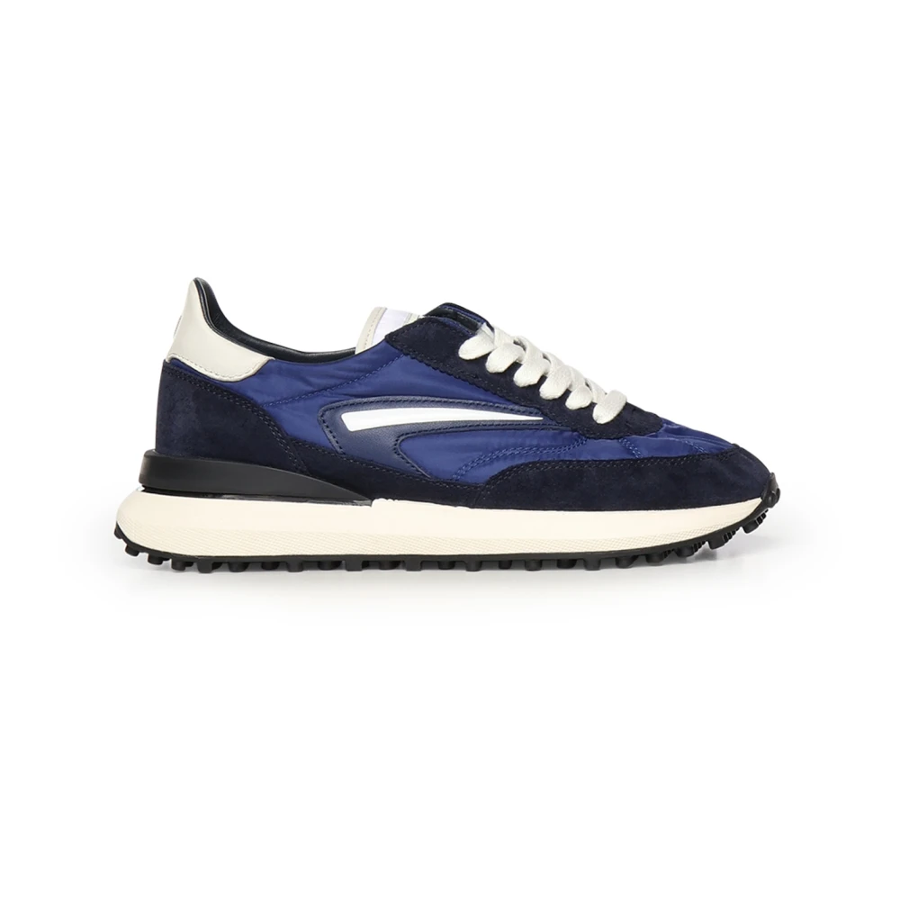 D.a.t.e. Men's Blue Sneakers, 9 Uk, Athleta Nylon