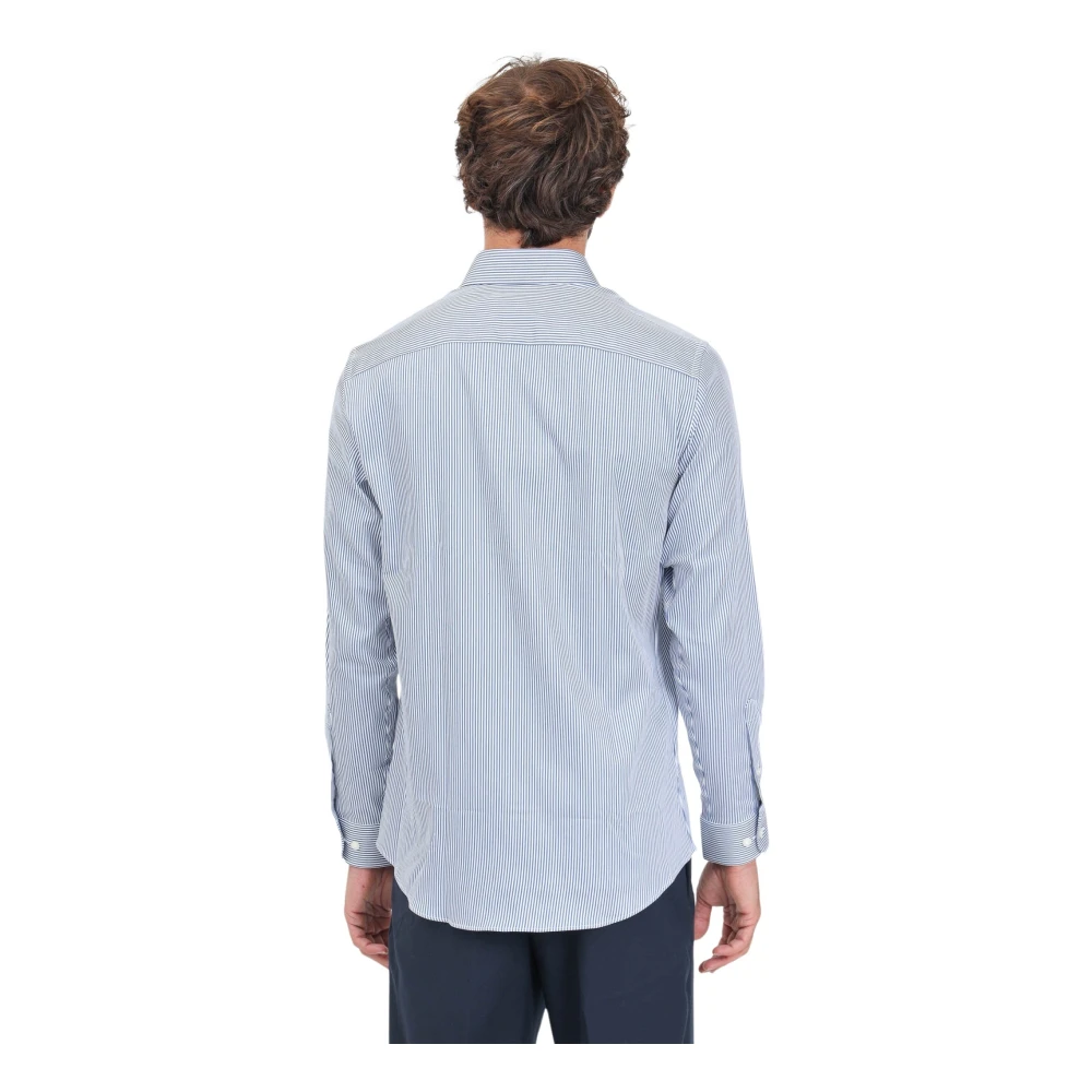 Selected Homme Gestreept overhemd met lange mouwen Blue Heren