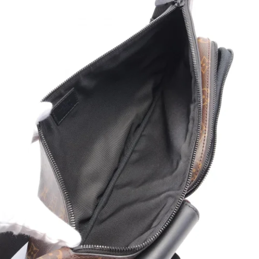 Louis Vuitton Vintage Pre-owned Canvas louis-vuitton-bags Black Heren