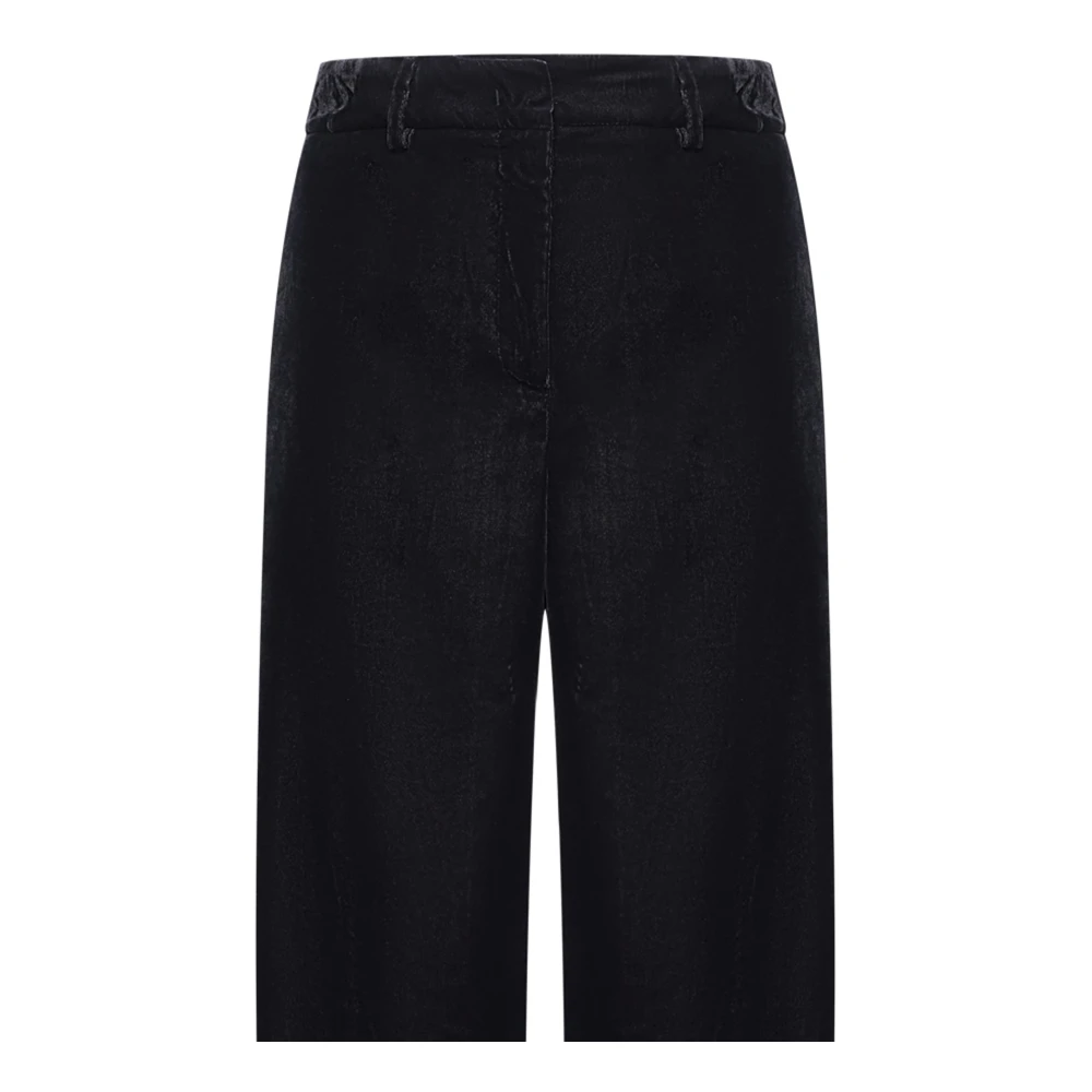 Blanca Vita Antraciet Broek Blue Dames