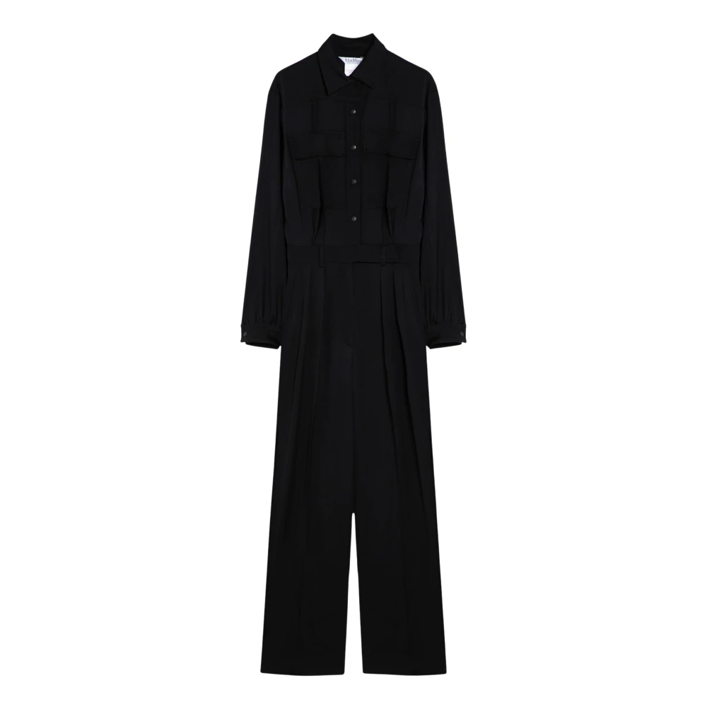 Max Mara Dames Jumpsuit Jurk Black Dames