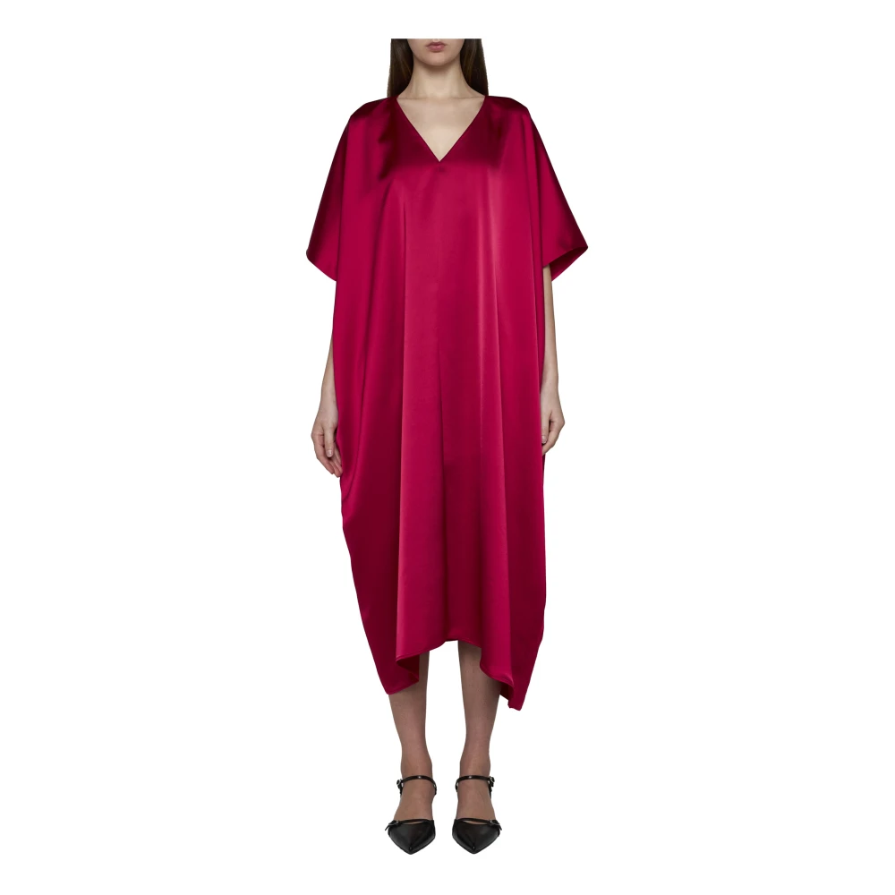 Blanca Vita Elegante Kaftano Jurken Red Dames