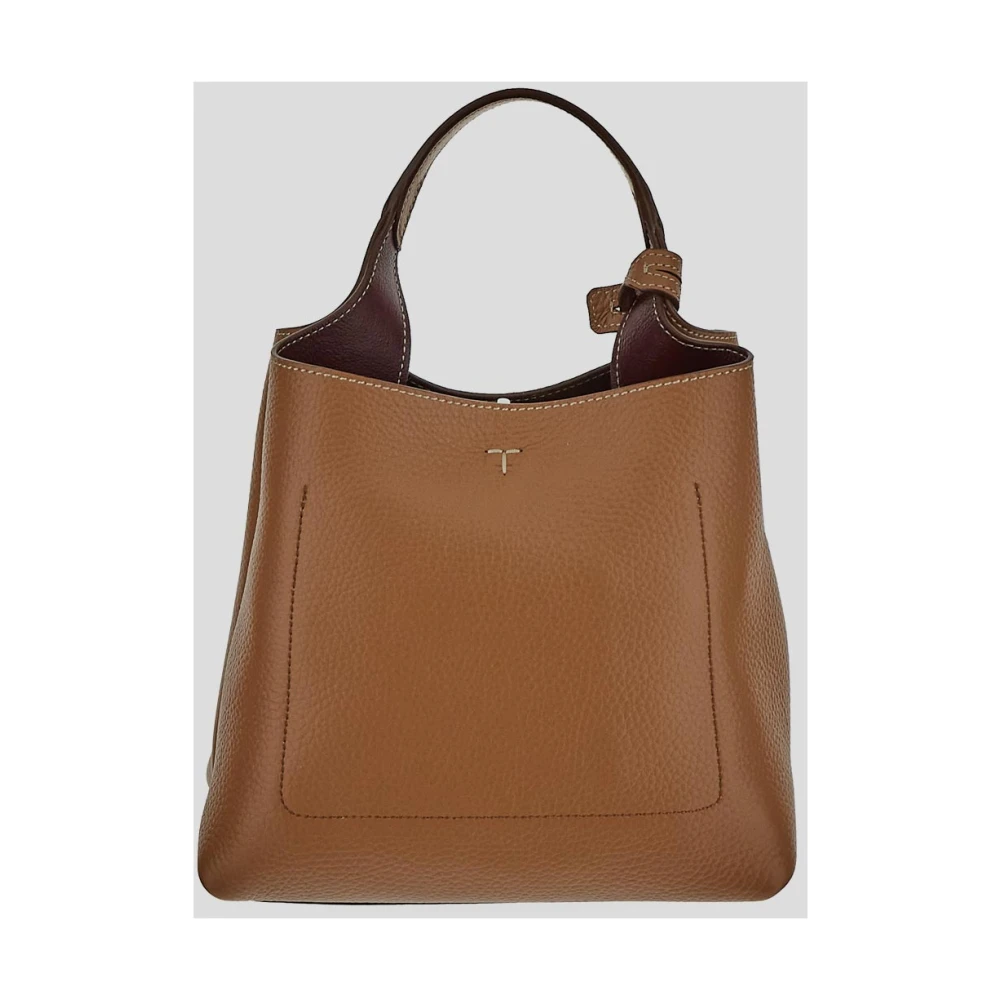 TOD'S Medium Tote Bag Klassiek Model Brown Dames