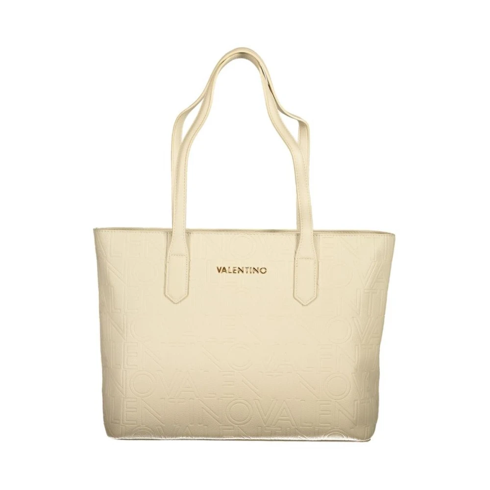 Mario Valentino Beige Polyurethane Women's Bag - Image 2