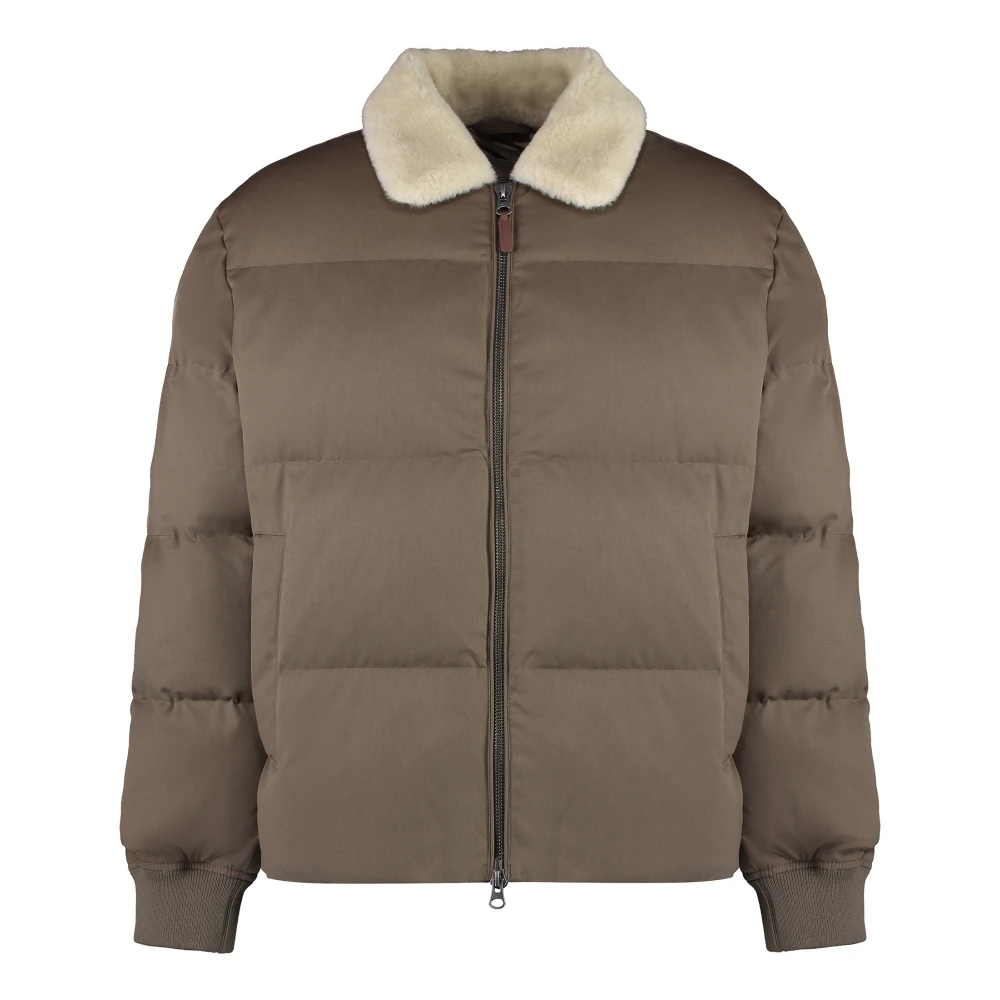 Gant Jas met ritssluiting en zijzakken Beige Heren