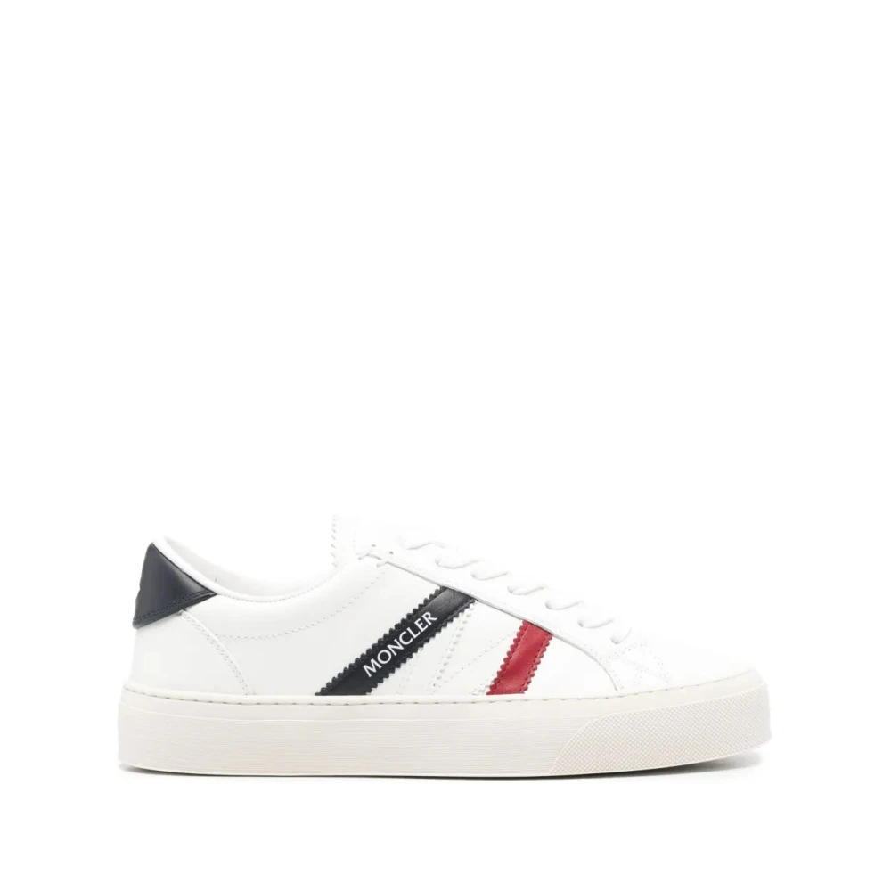 Moncler Witte lage sneakers Dames Schoenen