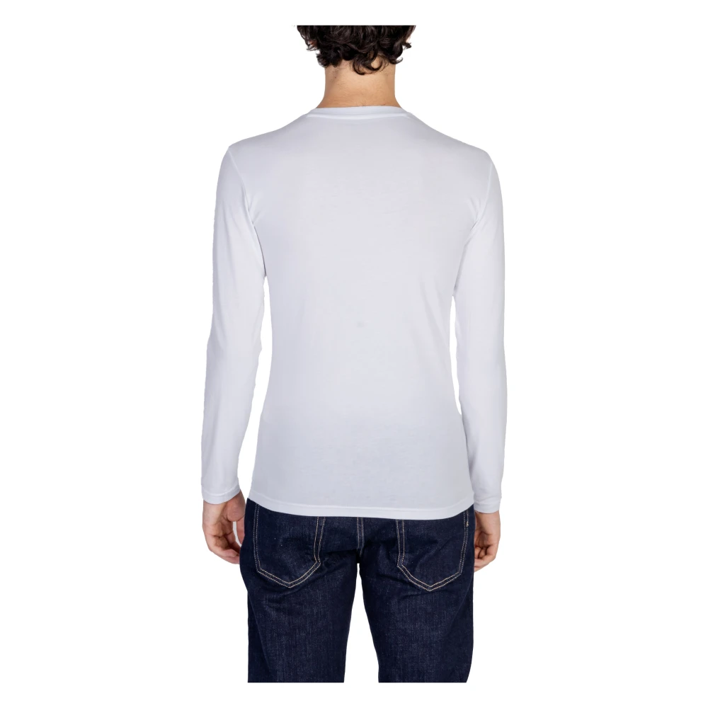 Emporio Armani Mannen T-shirt en Polo Collectie White Heren
