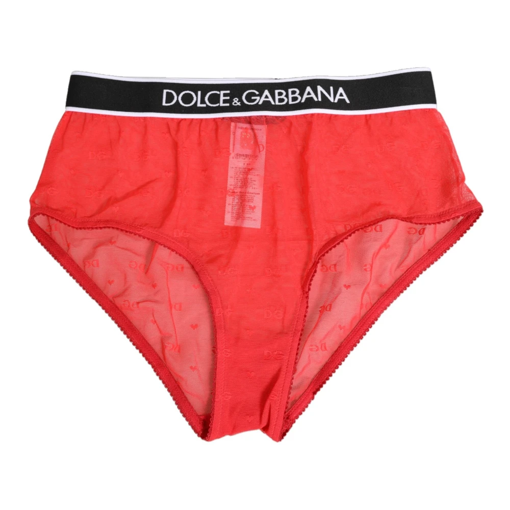 Dolce & Gabbana Women's Red Underpants, S, Brief Panty