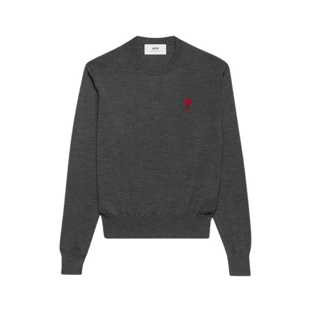 Knitwear > Round-neck Knitwear - - Ami Paris - Modalova